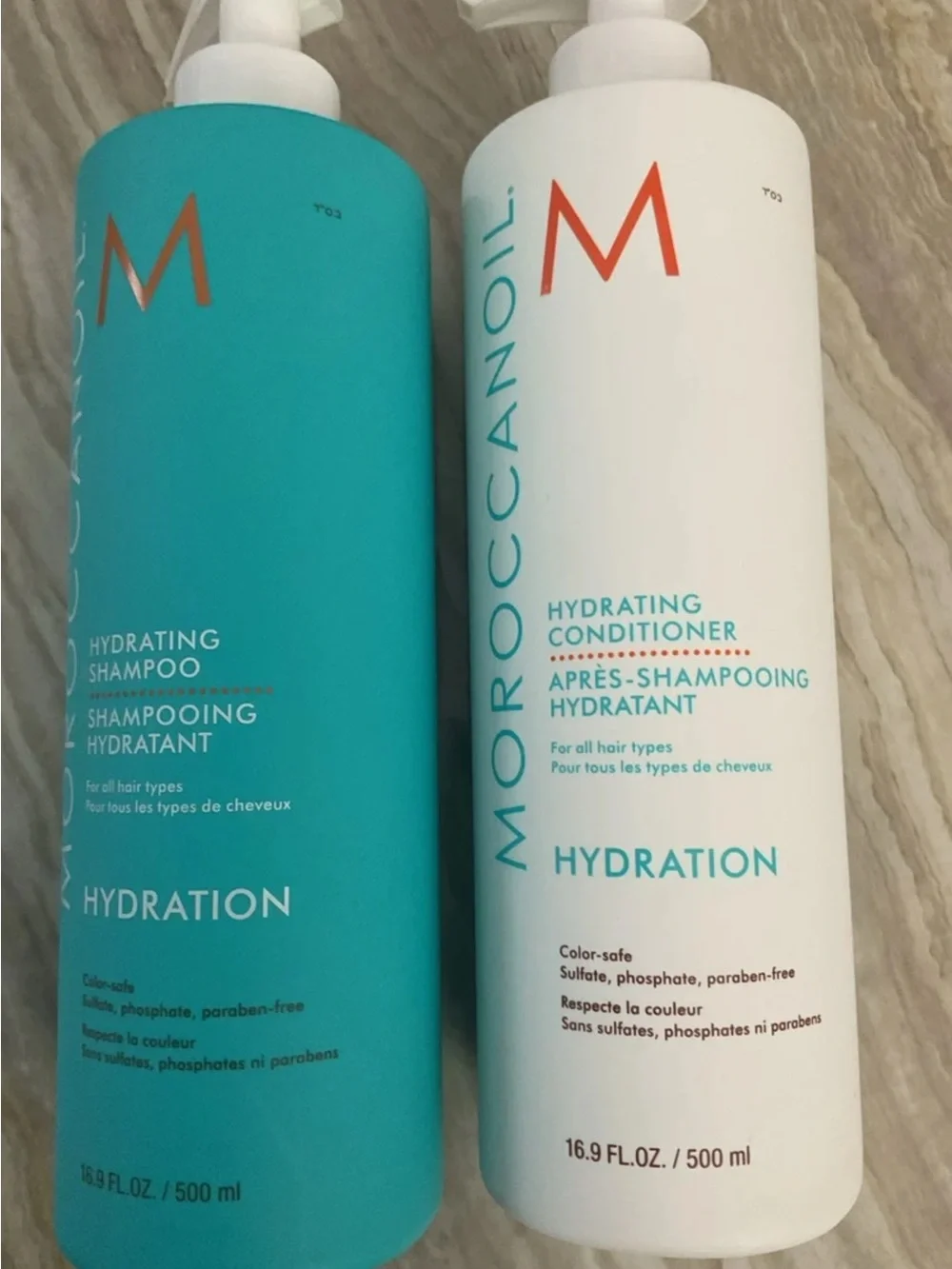 Moroccanoil Hydrating Shampoo and Conditioner
